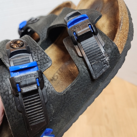 Birkenstock ADERERROR Arizona Tech Sandals Black Leather Size EU 42 Ader Error main image 6